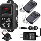 UHPPOTE 2.4GHz WiFi Remote Control Switch Supports External Buzzer Specially Applied to Access Control Lock