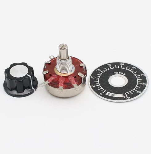 Potentiomètre 1K WTH118 2W 1A pour résistance variable électronique - 4