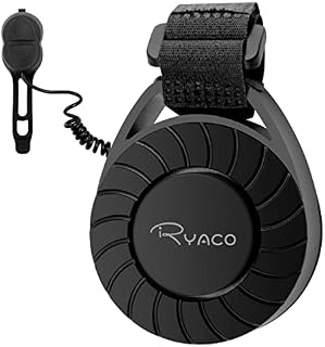 RYACO Electronic Bike Bell, Waterproof Bicycle Horn, 5 Sound Modes 3 Volume Adjustment, Easy to install, Suitable for mountain Bikes, road Bikes, Children's bikes