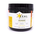 Life Boost Superfood Powder, All Natural, Greens Blend, Turmeric, B-Complex, Improved Metabolism, Healthy Aging, Skin Health, Natural Energy, Ashwaganda, Probiotics, Natural Cherry Limeade Flavor