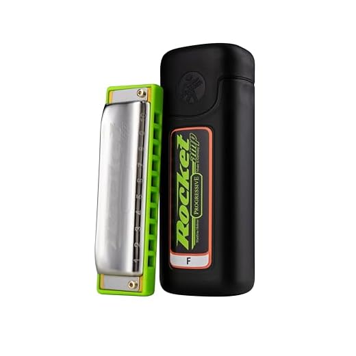 Hohner ROCKA-F Rocket Amp Harmonica, Key of F-Major