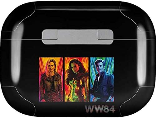 Skinit Decal Audio Skin Compatible with Apple AirPods Pro - Officially Licensed Wonder Woman 1984 (2020) Characters Poster Design