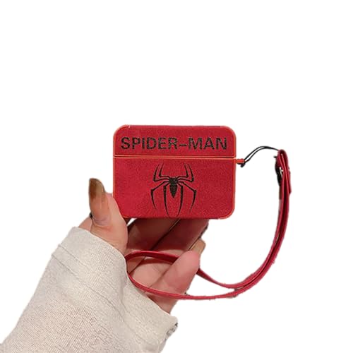 [hgTUP] �X�p�C�_�[�}�� AirPods Pro �p �P�[�X �X�p�C�_�[�}�� AirPods Pro ��2���� �P�[�X �}�b�g�Ȏ��� �S�ʕی� �Ռ���h�� ���X�g�o���h�t�� AirPods Pro �p �P�[�X �X�p�C�_�[�}�� AirPods Pro2