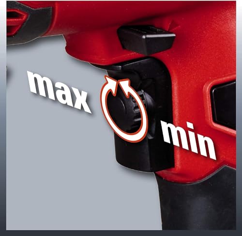 Einhell Schlagbohrmaschine TC-ID 550 E (550 W, Drehzahlregelelektronik, Drehzahlvorwahl, Rechts-/Linkslauf, Metall-Tiefenanschlag, Zusatzhandgriff)