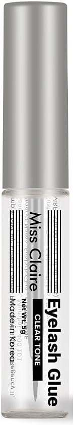Miss Claire Eyelash Glue Clear Tone, Clear, 5 g