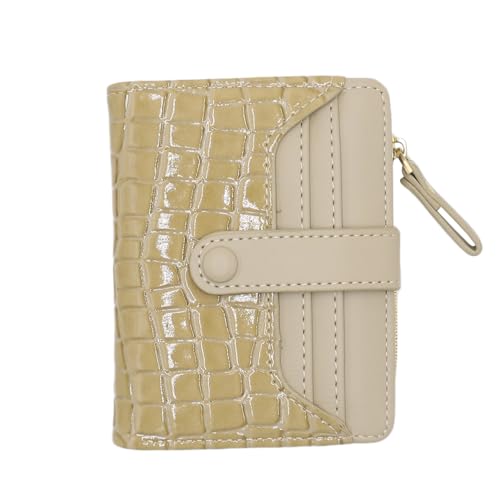 RARITYUS Fashion Crocodile Pattern Wallets for Women Small Credit Card Holder Clutch Bifold Wallet Coin Purse