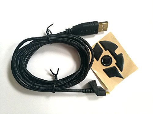 USB Mouse Cable with Mouse Feet for Razer Naga Epic Chroma MMO Gaming Mouse