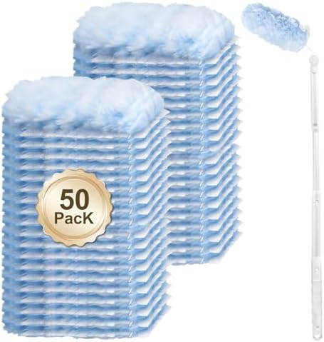 Kit De 40 Recharges Duster Heavy Duty - Lingettes Dépoussiérantes 360° Pour Plumeau