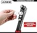 ARES 70017 - Professional Pop Rivet Gun with 60 Rivets - Rivet Sizes 3/32-inch, 1/8-inch, 5/32-inch, & 3/16-inch - Applications Include Sheet Metal, Automotive, and Duct Work