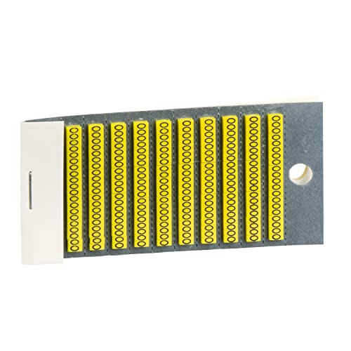 Schneider Electric Ar1mb010 marqueur lot de lettres de repérage pour tableau électrique