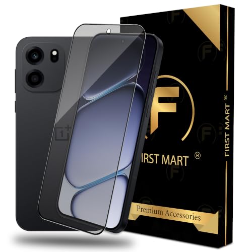 Image of FIRST MART Military-Grade Matte Tempered Glass for OnePlus Nord CE 6-9H Screen Protector, Anti-Glare Protection, Scratch-Resistant, Bubble-Free (1 Pack)