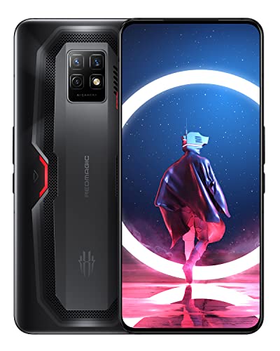 REDMAGIC 7 Pro 120Hz ゲーミングモバイル、5G Android スマートフォン、16GB RAM + 256GB ROM、Snapdragon 8 Gen 1、6.8 インチ AMOLED フルスクリーン、5000mAh ゲームフォン、64MP カメラ、65W 充電器、デュアル Sim、NFC ブラック