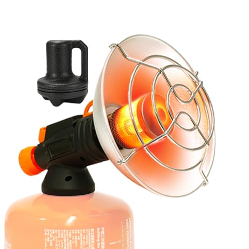 Calentador Portátil Para Exteriores | Estufa Calefactora De Acero Inoxidable Para Tiendas | Accesorio De Invierno Con Protección De Seguridad Para Actividades Al Aire Libre