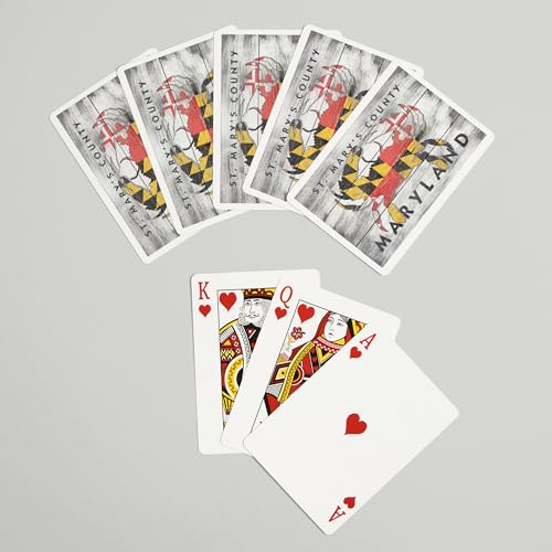 Baraja de 52 Cartas Poker St. Marys Maryland miniatura 7