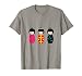 Bambole Kokeshi giapponesi Maglietta