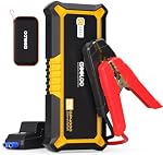 GOOLOO GP4000 Car Jump Starter 4000A Peak Battery Starter (All Gas,up to 10.0L Diesel Engine) 12V Lithium Jumper Box, SuperSafe Auto Portable Booster Pack with Jumper Cable and Type C Port