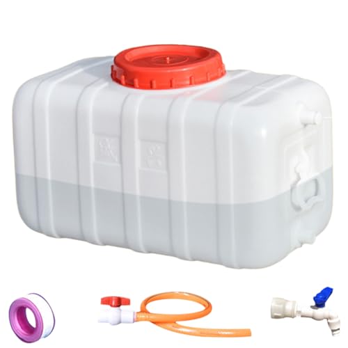 Réservoir d'eau multifonctionnel 27,5 L à robinet étanche et ergonomique - 6
