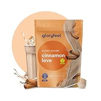 Veganes Proteinpulver Cinnamon - 1kg pflanzliches Eiweiß - 33 Portionen mit 22g Protein - OHNE Soja - Aus Sonnenblumen-, Ackerbohnen-, und Erbsenprotein Pulver - 100% vegan & laktosefrei