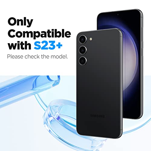 Spigen Película protetora de tela de vidro temperado [Glas.tR EZ Fit] projetada para Galaxy S23 Plus