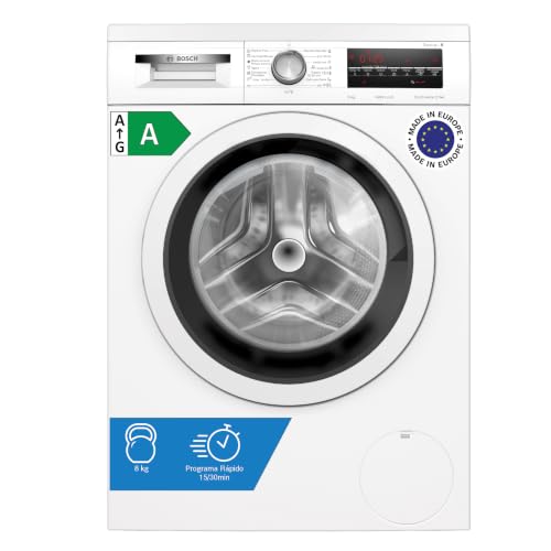 Bosch Lavadora, Libre Instalación, 8 kg, Serie 6, EcoSilence, Blanco, WUU28T63ES Bosch Lavadora, Libre Instalación, 8 kg, Serie 6, EcoSilence, Blanco, WUU28T63ES
