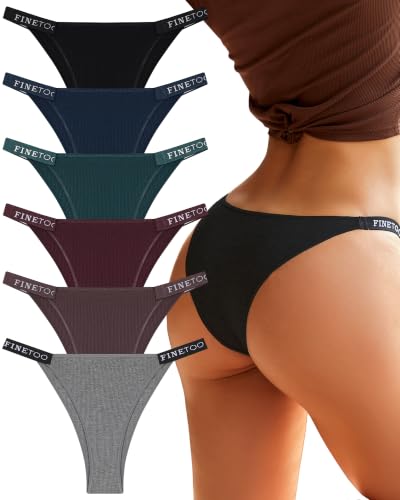 Image of Womens Underwear Cotton String Bikini Panties Ladies Sexy Cheeky Underwear