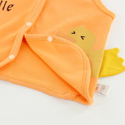 Image of POBIDOBY Baby Vest for Girls & Boys, Purcotton Toddler Reversible Vest for Spring & Autumn