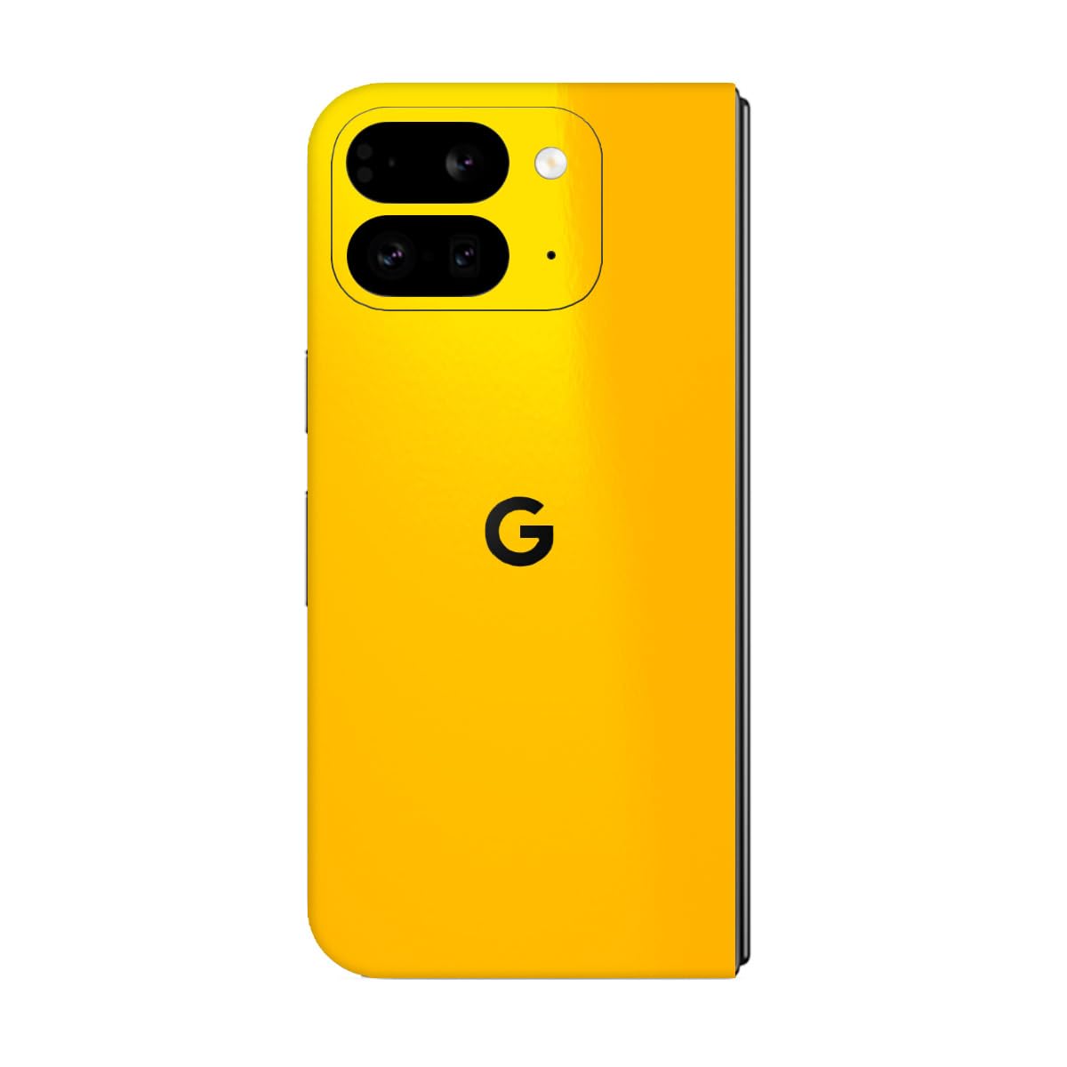 SopiGuard Sticker Skin for Google Pixel 9 Pro Fold Full Body Wrap Precision Edge-to-Edge (Gloss Yellow)