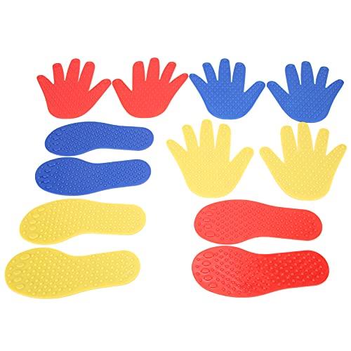Interaktive Hände und Füße Training Matte für und Erwachsene, PVC -sensorisches Spielzeug für Muskelaufbau und Unterhaltsame Fitness Im Alter von 1 und Up