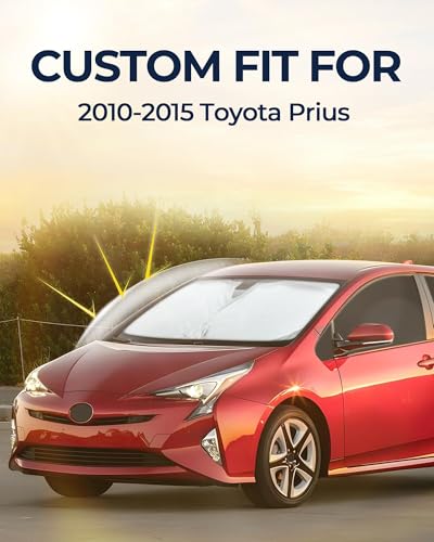 Image of for Toyota Prius 2010-2015 Car Window Shades, 11Pcs Full Window Covers