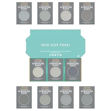 Rust-Oleum Furniture Paint in Satin Finish – Dusky Greys Tester Box