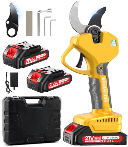 Electric Pruning Shears Cordless Pruner Shears Brushless 2.0 Inch Cutting...