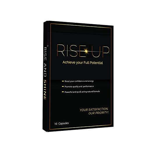 Rise Up, Natural Energy Supplement, 1-Pack 10 Capsules