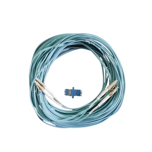 Câble fibre optique OM3 10G multimode LC/UPC 20m anti-courbure pour jarretière réseau et switch