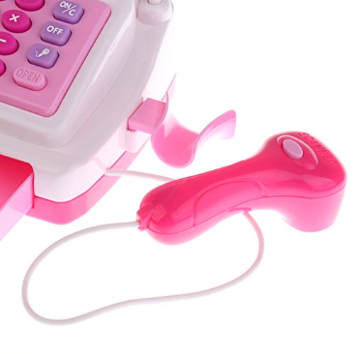 B Blesiya Kinder Eiscreme Speicher Registrierkasse Kaufläden Rollenspiel Spielzeug Set - Mehrfarbig – Bild 6