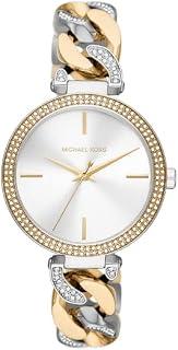 Mk4633 White Dial Two-Tone Stainless Steel Chain Watch Catelyn Three-Hand 38mm Ladies Watch