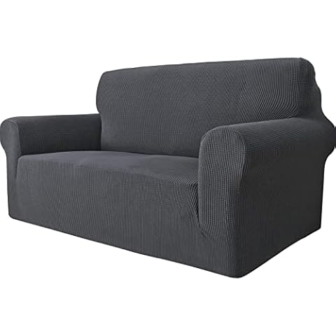 Ystyle Funda Sofa 2 Plazas, Gris Cover
