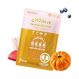 Choolip Squeeze Vita Stick Lickable Cat and Dog Treats, 7-Count Kidney Support, Tuna and Pollack with Pumpkin, Blueberry and Omega-3, Grain-Free, Vet-Formulated