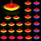 FORMIZON Leuchtender Kreisel, 24 Stück Leuchtender Spielzeug, Kreisel für Kinder, LED Lichteffekt Kreisel, Kreisel mit Licht-Effekten für Kleine Geschenke, Spie und Mitgebsel Kindergeburtstag Partys