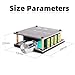 DAMGOO Bluetooth Amplifier Board, 100W+100W Peak Output Power, 2.0 Channel DC:8-24V, Password Free Connect, BT 5.0 AMP Board for DIY Wireless Speakers Board