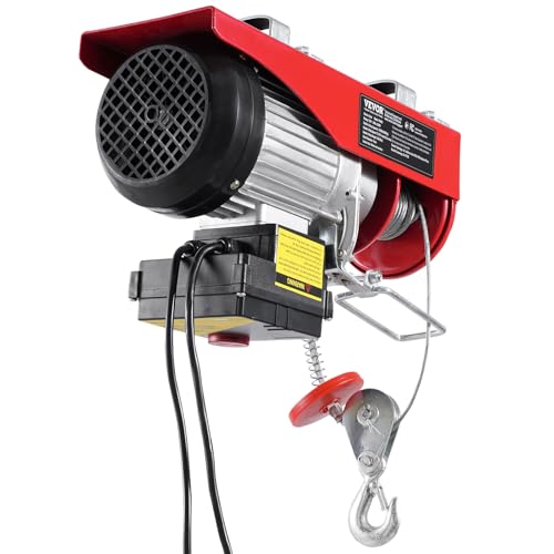 Vevor ELECTRIC HOIST, 1320 LBS 120V Electric Winch With 328 Ft Wireless & 14 Ft Wired Remote Control, 40 Ft Single Cable Lifting Height, Single/Double Slings, Lift Hoist thumb #10