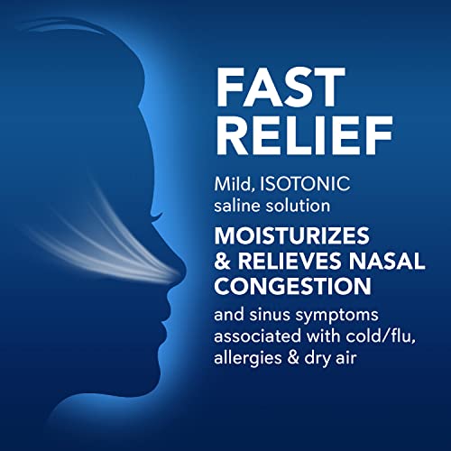 Sinucleanse Daily Care Sterile Saline Nasal Mist, Instantly Moisturizes And Relieves Everyday Nasal Congestion & Sinus Symptoms Associated With Colds, Allergies And Dry Air, 4.5 Oz Bottle (Pack Of 2) #TOP2