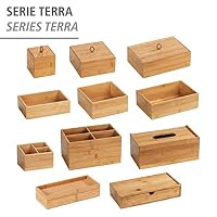 WENKO Bambus Box mit Deckel, Organizer für Küche, Bad & Haushalt – Ansicht 5