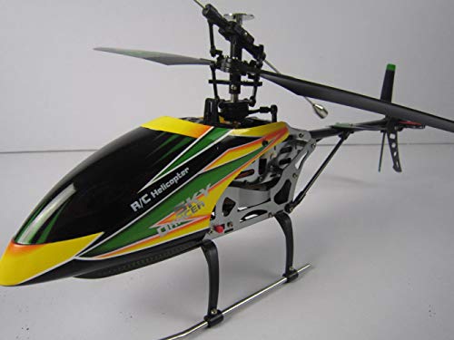 WLtoys Large V912 4CH Single Blade RC Remote Control Helicopter with Gyro RTF, Green Yellow