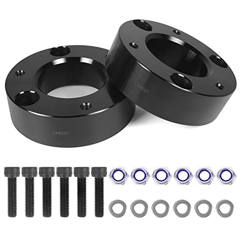 AUTOPTIM 2.5“ Front Leveling Lift Kit - Replacement for 2007-2022 Chevy Silverado 1500 2WD/4WD, 2007-2022 GMC Sierra 2WD/4WD, 2.5 Inch Strut Spacer
