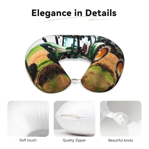 Almohada de poliéster negra ajustable para cuello miniatura 4