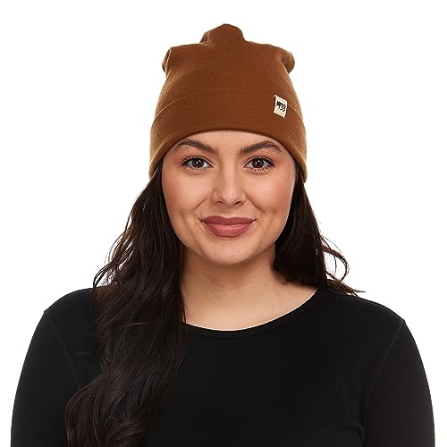 Image of 100% Merino Wool Cuff Beanie - Warm Winter Hat - Novelty Beanie - Toque