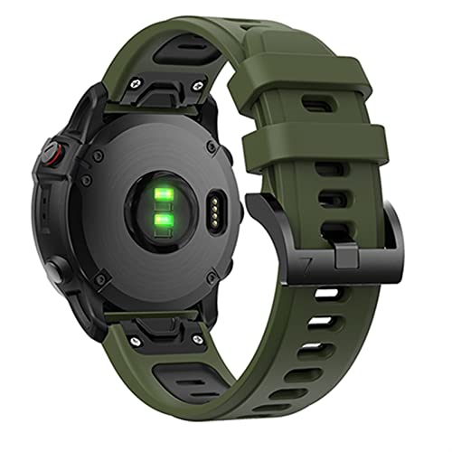 Bracelet de montre en silicone Garmin Fenix 7 anti-transpiration pour remplacer votre attache cassée