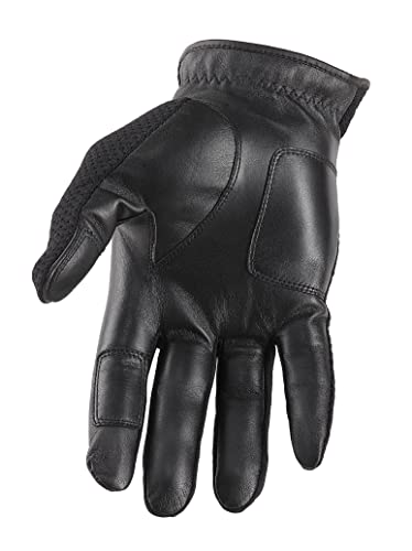 Meinl - Guanti da batteria, neri con logo rosso