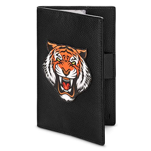 Yoshi Tiger Head Leather Golf Scorecard Holder, for Golf Score ...