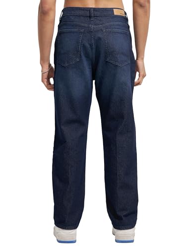 Image of Highlander Men's Straight Relaxed Fit Jeans | Stretchable | Everyday Comfort & Style| Jeans for Man|Premium Cotton Blend
